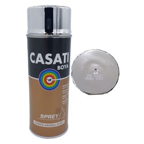 Casati Gümüş Kromaj Efekt 400 ml Akrilik Sprey Boya