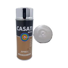 Casati Gümüş Kromaj Efekt 400 ml Akrilik Sprey Boya