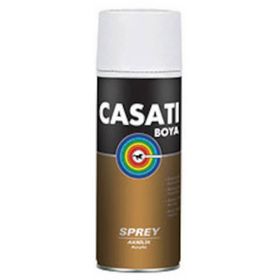 Casati Ral 9010 400 ml Beyaz Akrilik Sprey Boya