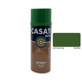 Casati Ral 9010 400 ml Beyaz Akrilik Sprey Boya
