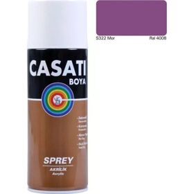 Casati S322 400 ml Mor Sprey Boya