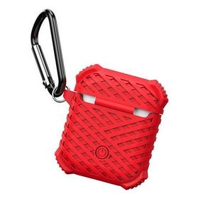 Case 4U Apple Airpods Kırmızı Silikon Kılıf