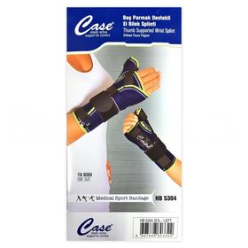 Case HB5304 Sol Başparmak Destekli El Bilek Splinti