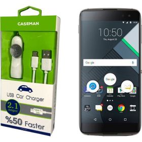 Case Man Blackberry DTEK 60 Data Kablosu+Araç Şarj Cihazı Adaptör