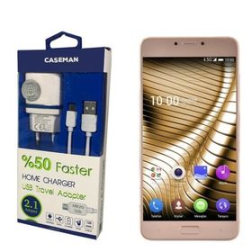 Case Man Casper Via A1 Plus Data Kablosu+Şarj Cihazı Seyahat Tipi Adaptör