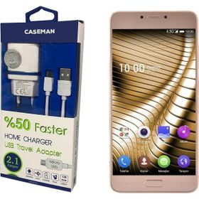 Case Man Casper Via A1 Plus Data Kablosu+Şarj Cihazı Seyahat Tipi Adaptör