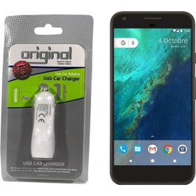 Case Man Google Pixel Araç Şarj Cihazı Adaptör