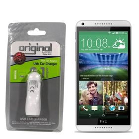 Case Man HTC Desire 816 Araç Şarj Cihazı Adaptör