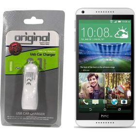Case Man HTC Desire 816 Araç Şarj Cihazı Adaptör
