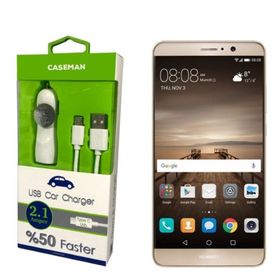 Case Man Huawei Mate 9 Data Kablosu+Araç Şarj Cihazı Adaptör