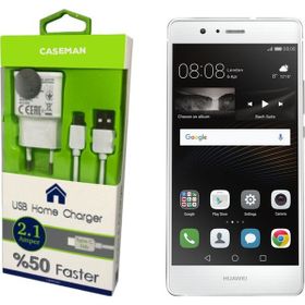 Case Man Huawei P9 Data Kablosu+Şarj Cihazı Ev Tipi Adaptör