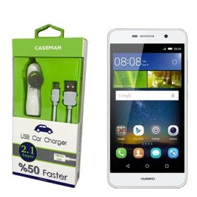 Case Man Huawei Y6 Pro Data Kablosu+Araç Şarj Cihazı Adaptör