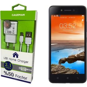 Case Man Lenovo S90 Data Kablosu+Şarj Cihazı Ev Tipi Adaptör
