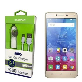 Case Man Lenovo Vibe K5 Data Kablosu+Araç Şarj Cihazı Adaptör