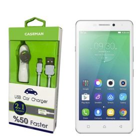 Case Man Lenovo Vibe P1M Data Kablosu+Araç Şarj Cihazı Adaptör