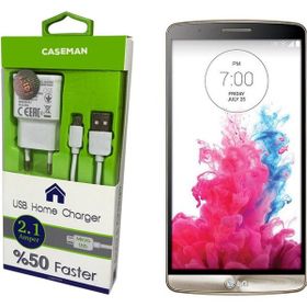 Case Man LG G3 Data Kablosu+Şarj Cihazı Ev Tipi Adaptör