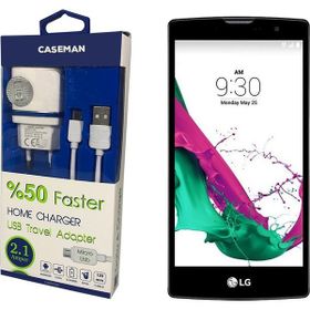 Case Man LG G4C Data Kablosu+Şarj Cihazı Seyahat Tipi Adaptör