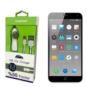 Case Man Meizu M1 Note Data Kablosu+Araç Şarj Cihazı Adaptör