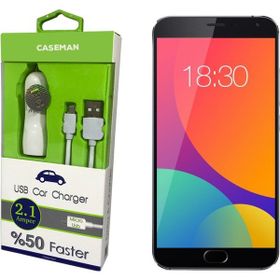 Case Man Meizu MX5 Araç Şarj Cihazı Adaptör