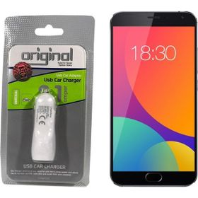 Case Man Meizu MX5 Araç Şarj Cihazı Adaptör