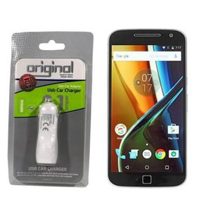 Case Man Motorola Moto G4 Plus Araç Şarj Cihazı Adaptör