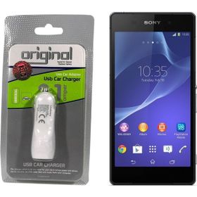 Case Man Sony Xperia Z2 Araç Şarj Cihazı Adaptör