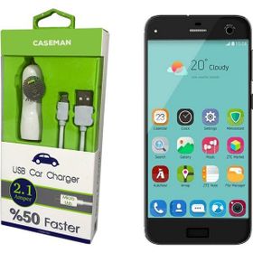 Case Man Turkcell T70 Data Kablosu+Araç Şarj Cihazı Adaptör