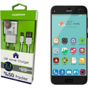 Case Man Turkcell T70 Data Kablosu+Şarj Cihazı Ev Tipi Adaptör