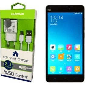 Case Man Xiaomi Mi4C Data Kablosu+Şarj Cihazı Ev Tipi Adaptör