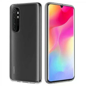 Case Street Xiaomi Mi Note 10 Lite Ultra İnce Şeffaf Silikon Kılıf