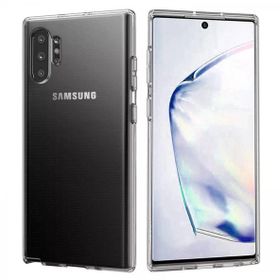 Case StreetSamsung Galaxy Note 10 Plus Ultra İnce Şeffaf Silikon Kılıf