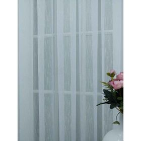 Caserta Home AR01809 Armürlü Şantuk 1-2.5 Orta Pileli Serpme Desen Düz 575x200 cm Tül Perde