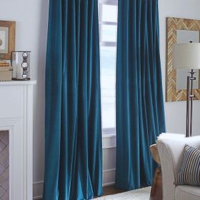 Caserta Home V25 Blackout Pilesiz Petrol Mavisi 325x230 cm Güneşlik Perde