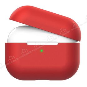 CaseStreet Airpods Pro Kırmızı Silikon Kılıf