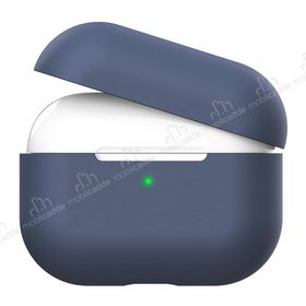 CaseStreet Airpods Pro Lacivert Silikon Kılıf