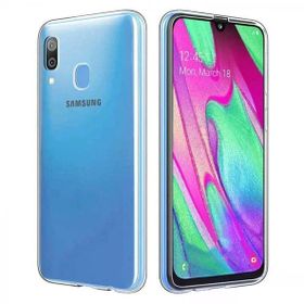 CaseStreet Samsung Galaxy A40 Ultra İnce Şeffaf Silikon Kılıf