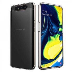 CaseStreet Samsung Galaxy A80 Ultra İnce Şeffaf Silikon Kılıf
