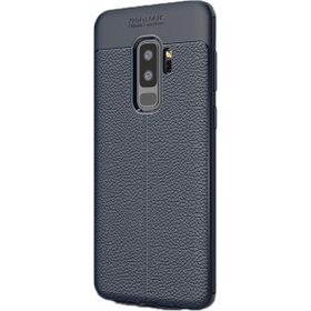 CaseStreet Samsung Galaxy S9 Plus Niss Arka Koruma Lacivert Silikon Kılıf