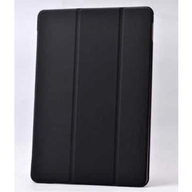 CaseStreet Samsung Galaxy Tab S6 T 860 Smart Cover Standlı Kapaklı Siyah Silikon Cep Telefonu Kılıf