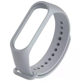 CaseStreet Xiaomi Mi Band 4 Gri Silikon Kordon