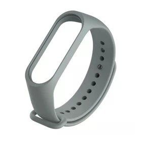 CaseStreet Xiaomi Mi Band 4 Gri Silikon Kordon
