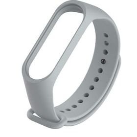 CaseStreet Xiaomi Mi Band 4 Gri Silikon Kordon