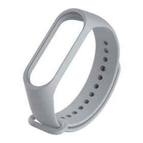 CaseStreet Xiaomi Mi Band 4 Gri Silikon Kordon