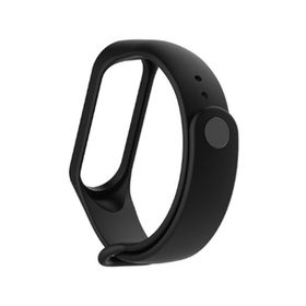 CaseStreet Xiaomi Mi Band 4 Kordon Renkli Siyah Silikon Cep Telefonu Kılıf