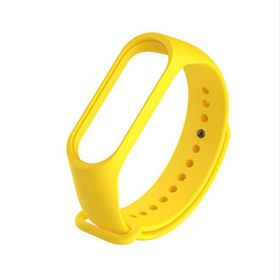 CaseStreet Xiaomi Mi Band 4 Sarı Silikon Kordon