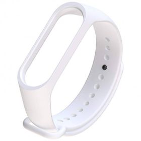 CaseStreet Xiaomi Mi Band 5 Beyaz Silikon Kordon