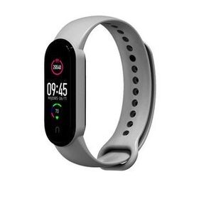 CaseStreet Xiaomi Mi Band 5 Gri Silikon Kordon