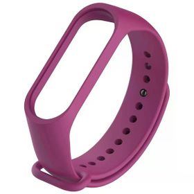 CaseStreet Xiaomi Mi Band 5 Mor Silikon Kordon