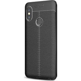 CaseStreet Xiaomi RedMi Note 5 Pro Niss Arka Koruma Siyah Silikon Kılıf