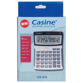 Casine CS-375 12 Haneli Masaüstü Hesap Makinesi